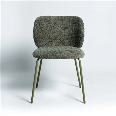 Hemî Kd-saziya Dtm Dining Chair Retro Green